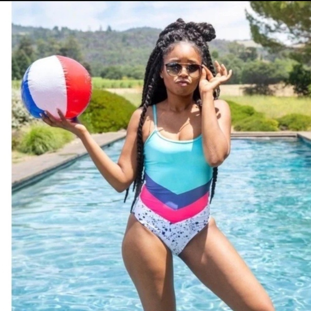 Chubbies The Splash Up Women’s One Piece Swimsuit - Size L